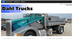 Desktop Screenshot of dahltrucks.com